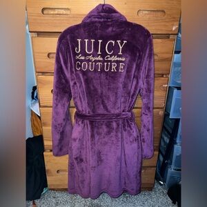 Juicy Couture Luxurious Purple Robe S/M